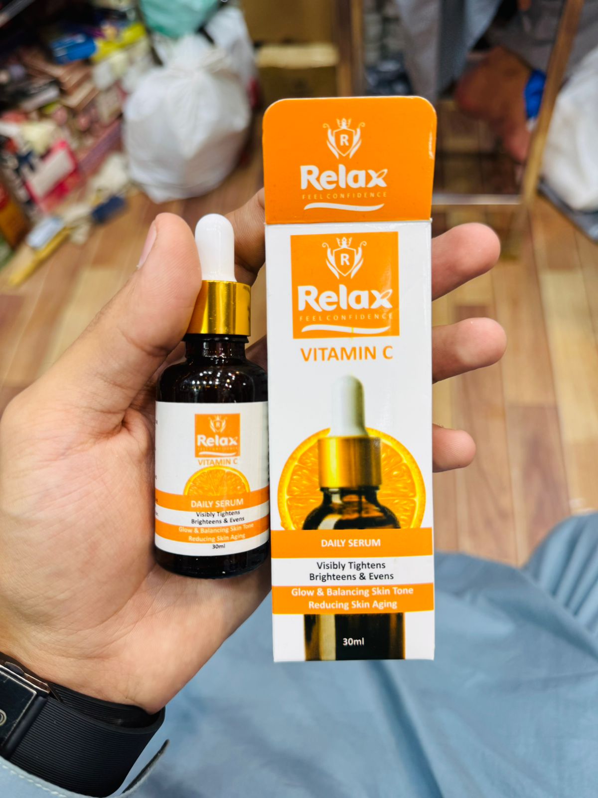 Relax Vitamin C Daily Face Serum